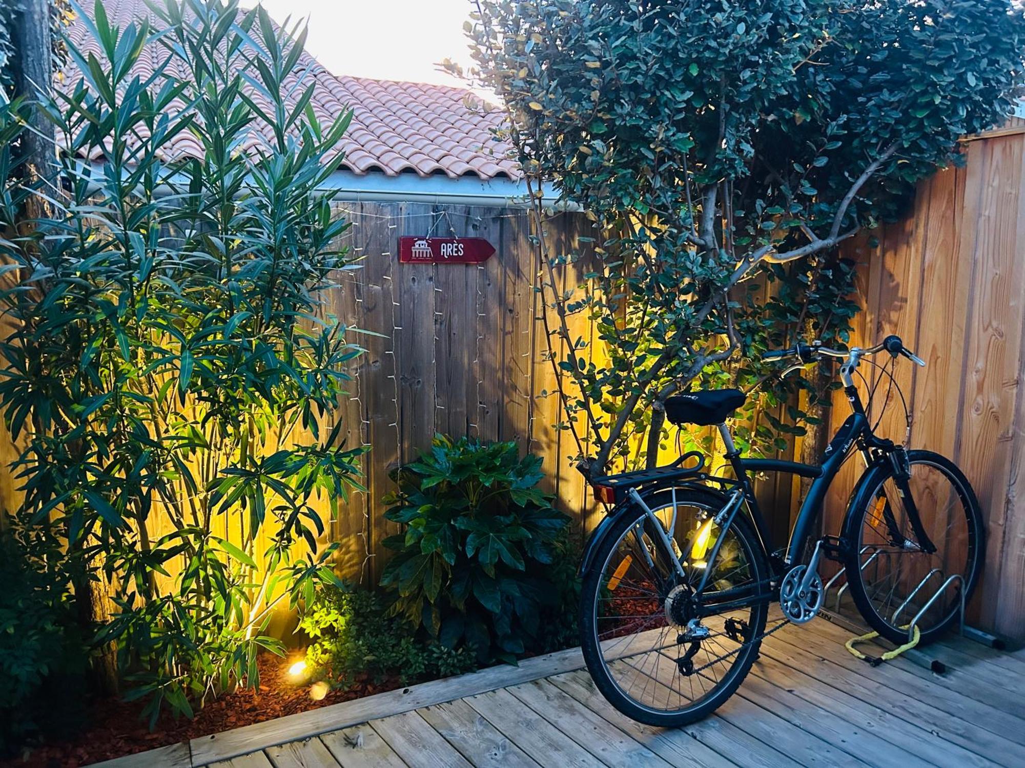 Cocon entre presqu'île du Cap Ferret et plages océanes - terrasse - vélo gratuit Ares Extérieur photo